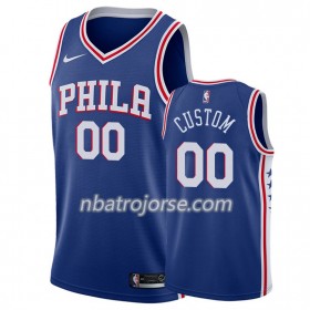 Män Philadelphia 76ers Tröja Skräddarsydda 2019-20 Nike Icon Edition Swingman